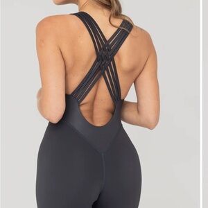 Topissima charcoal Bodysuit
